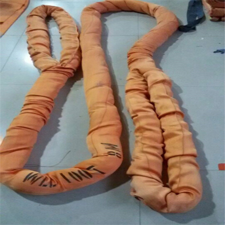 Circular lifting strap, flexible circular lifting strap