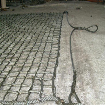 Wire rope hoisting net, wire rope hoisting cargo net, wire rope hoisting net pocket, wire rope net pocket