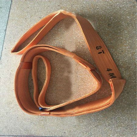 Wear resistant lifting belt
