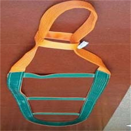 Glass lifting sling, flat glass sling
