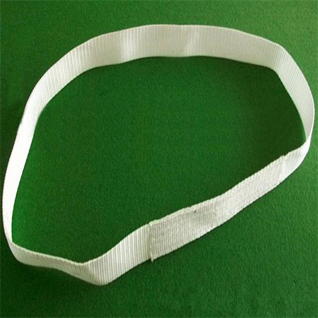 White disposable lifting ring, disposable white flat lifting sling, acid and alkali resistant disposable white lifting sling, white disposable lifting sling