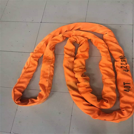Circular circular lifting belt, circular flexible lifting belt, circular flexible cylindrical lifting belt