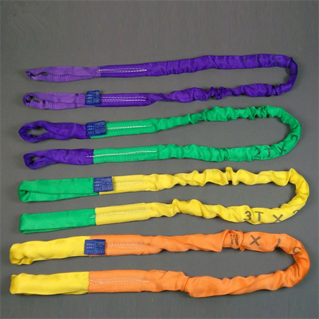 Colorful circular double eye sling