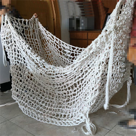 High density anti-corrosion, acid resistant, high-strength polypropylene suspension net, three-dimensional load-bearing net, vinegar factory lifting anti fall rope net