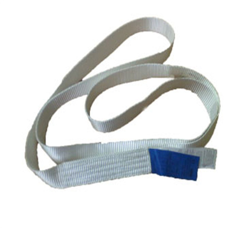 White circle sling, white circle lifting strap, white circle lifting sling