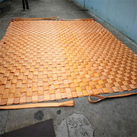 Soil lifting net cloth, yellow sand lifting net bag, lifting net bag, flat belt, no hole lifting net