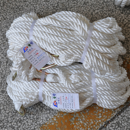Nylon safety rope, nylon safety rope, woven safety rope
