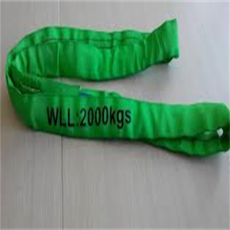 Double layer sheathed circular lifting strap, sheathed circular lifting strap