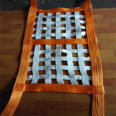 Nylon flat belt lifting net, nylon flat belt cargo lifting net, nylon flat belt lifting net, nylon flat belt mesh bag