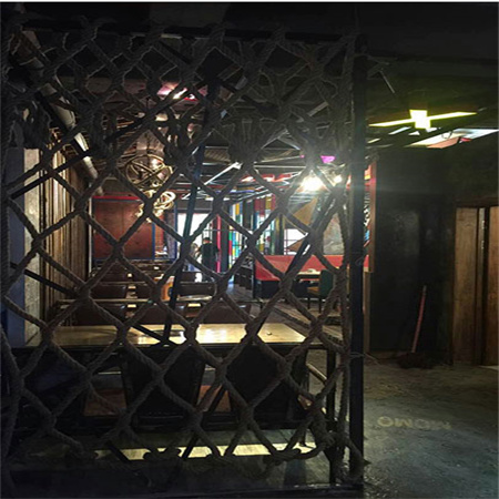 Ceiling hemp rope net, hemp rope woven net, hemp rope decorative net, bar ceiling net, bar ceiling decorative net