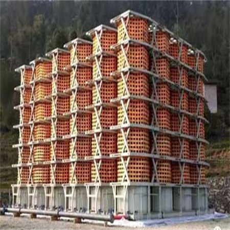 Oil field storage tank net bag - Net bag soft tank - Soft foldable storage tank protective net cover - Flat hanging bag