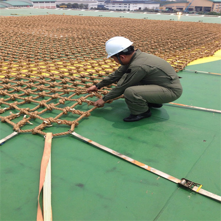 Aircraft anti-skid net _ Ship deck anti-skid net _ Aircraft landing safety net