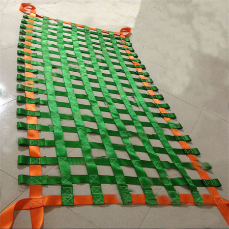 Polyester lifting belt net pocket _ Polyester sling lifting net _ Polyester loading and unloading net pocket